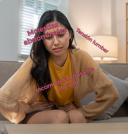 Cinturón térmico inteligente para el dolor menstrual